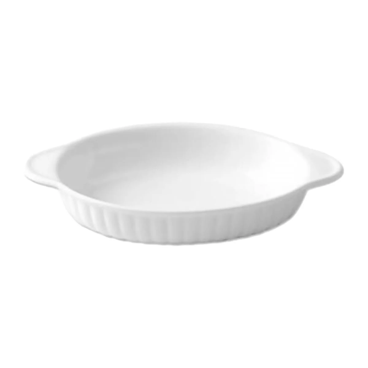 Форма для запікання Homoyoyo овальна керамічна 9,5 дюйма з двома ручками, фото №1