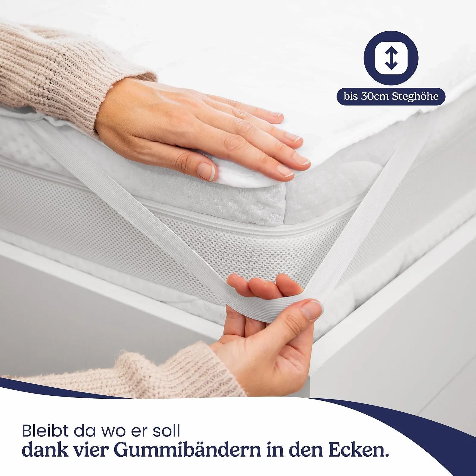 Защитный наматрасник 200 x 200 см, фото №5