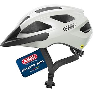 Шлем ABUS Macator MIPS дорожный велосипедный для начинающих с пиком - Фото 1