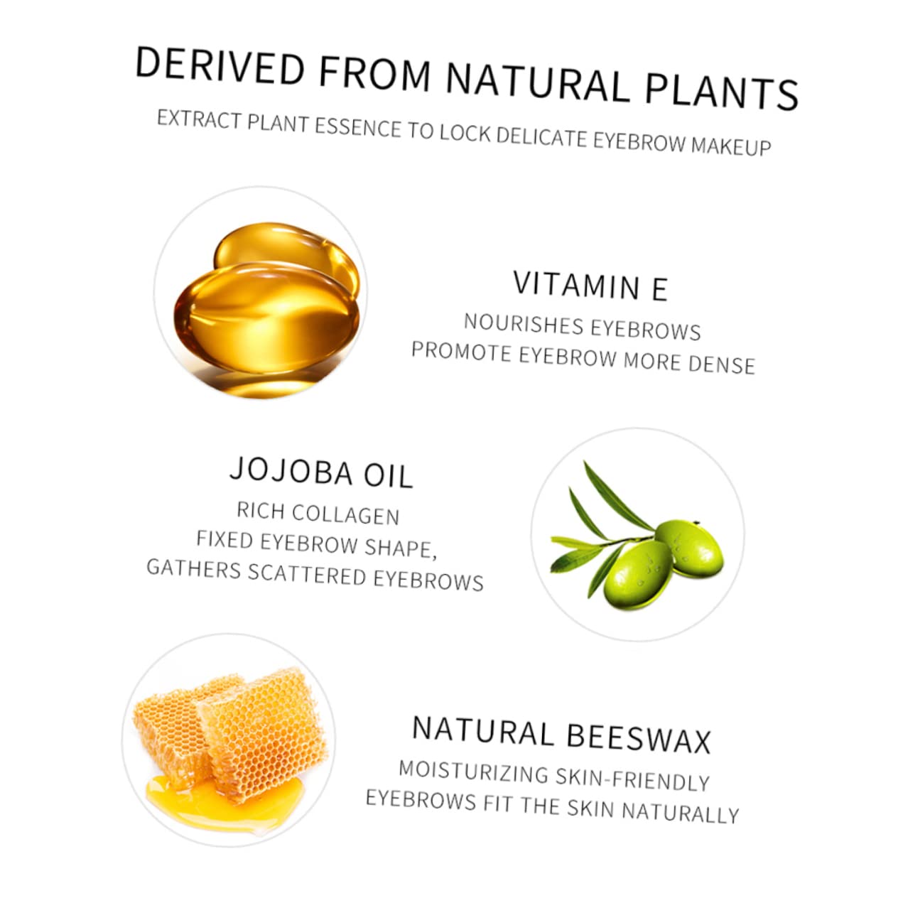 Сет для брів FRCOLOR Seifenset 2 шт. безбарвний, фото №3