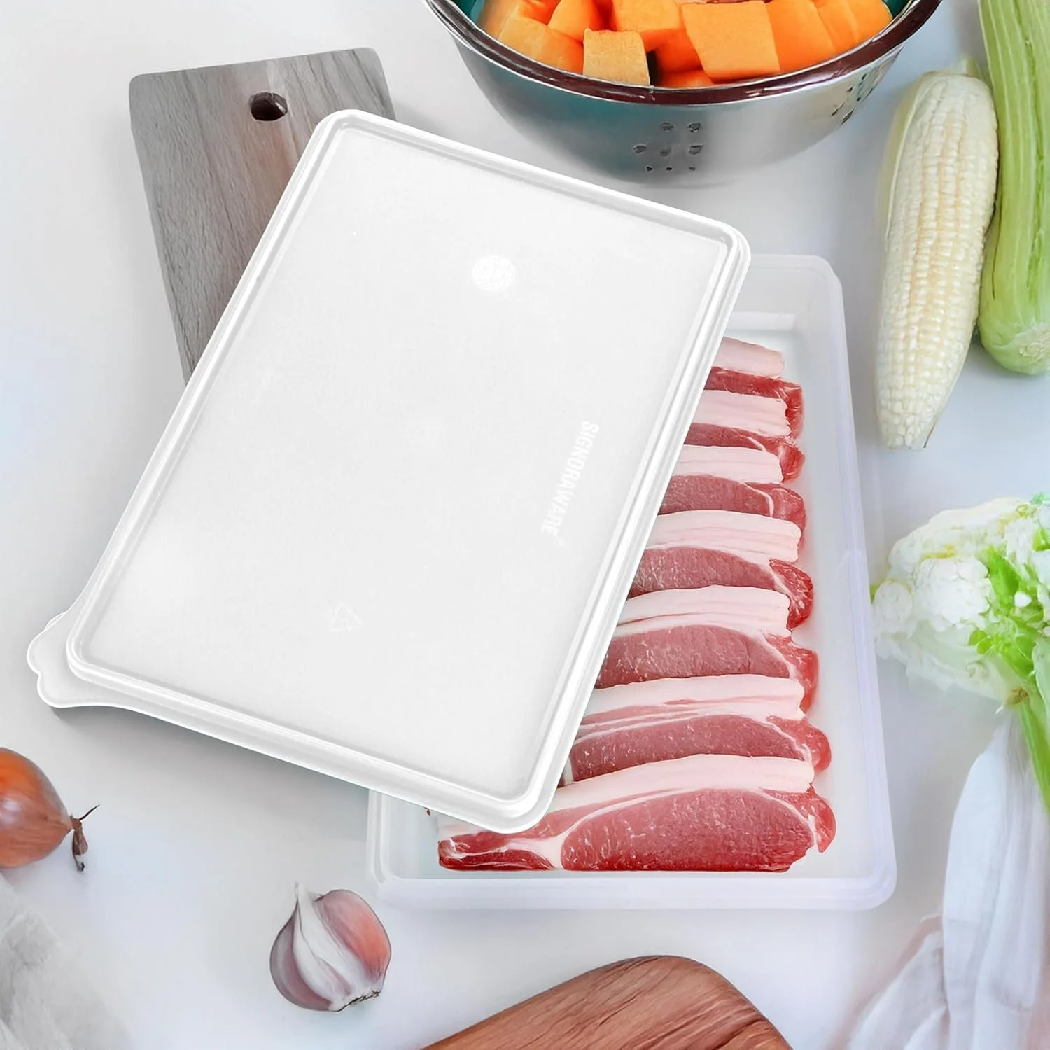 Контейнер SIGNORA WARE Deli Meat Airtight BPA-Free Stackable, фото №2 Контейнер SIGNORA WARE Deli Meat Airtight BPA-Free Stackable, фото №2