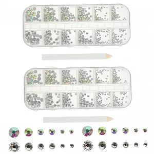 Набор страз для ногтей minkissy 3D - Фото 1