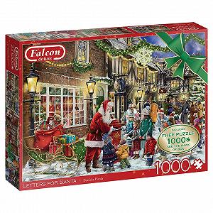 Пазл Falcon de Luxe Letters for Santa 2 x 1000 элементов - Фото 1