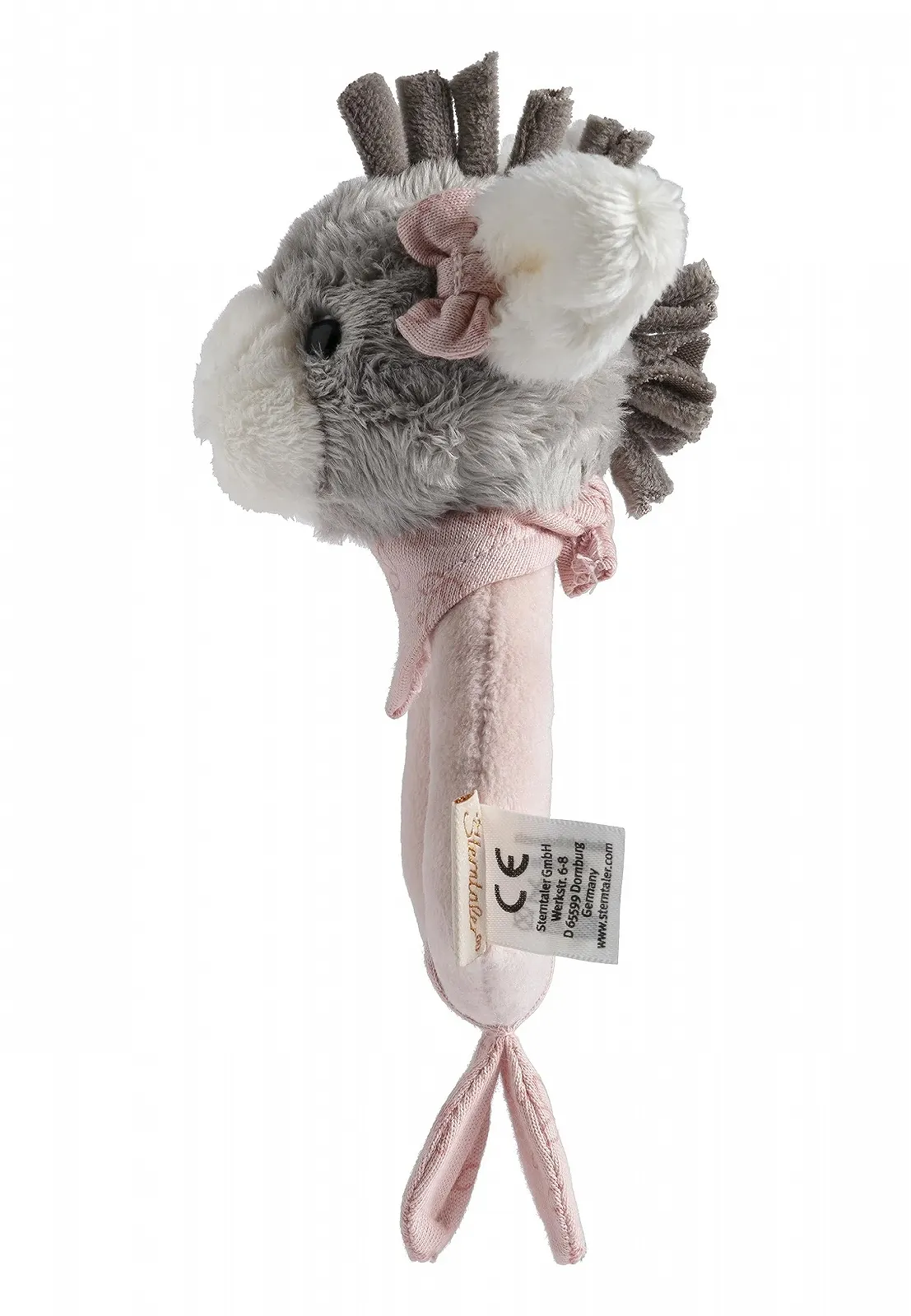 Погремушка Sterntaler Emmi Girl Ослик Flora Розовый, фото №4 Погремушка Sterntaler Emmi Girl Ослик Flora Розовый, фото №4