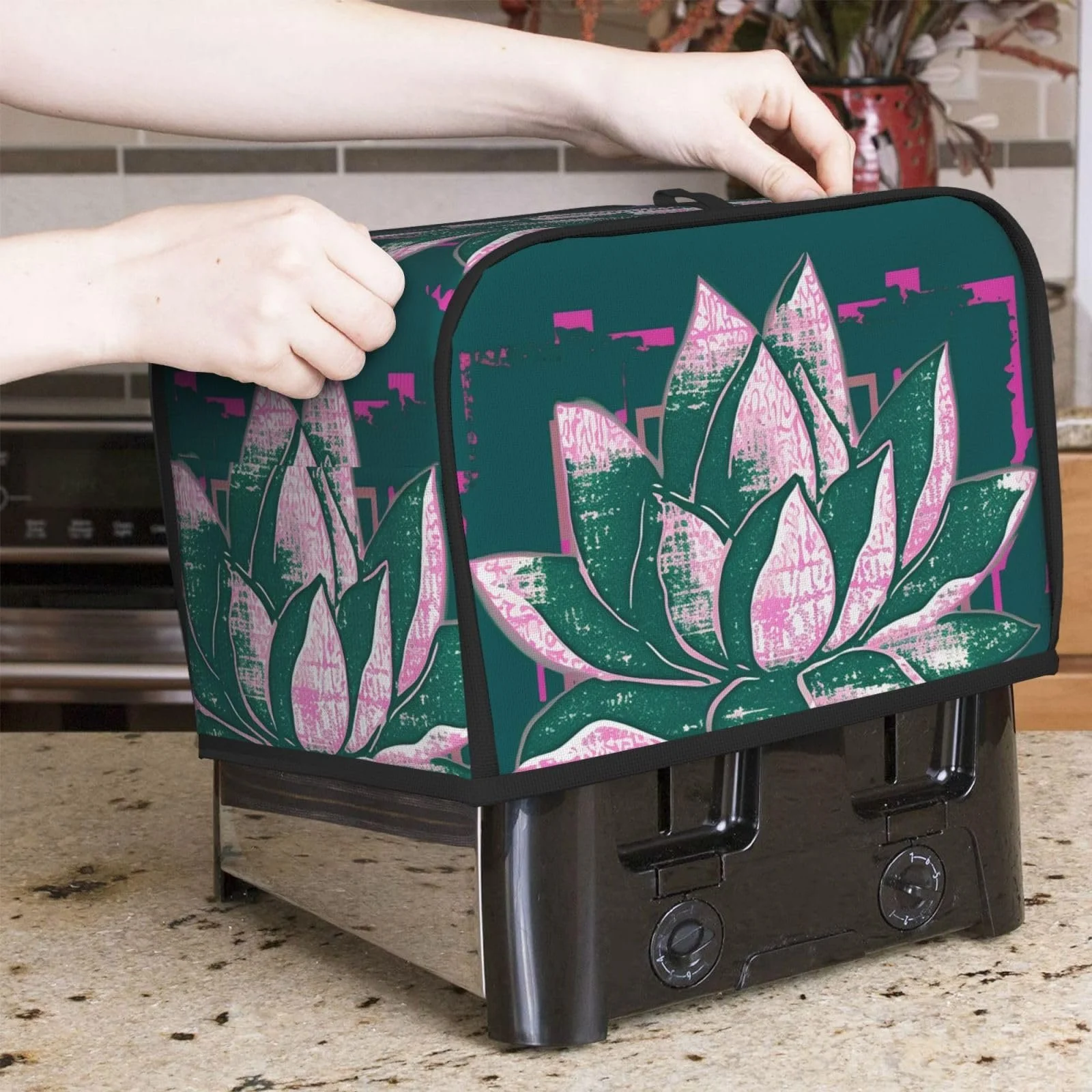 Чохол для тостера на 2 скибки Lotusbl
r Flower Namaste, фото №5 Чохол для тостера на 2 скибки Lotusbl
r Flower Namaste, фото №5