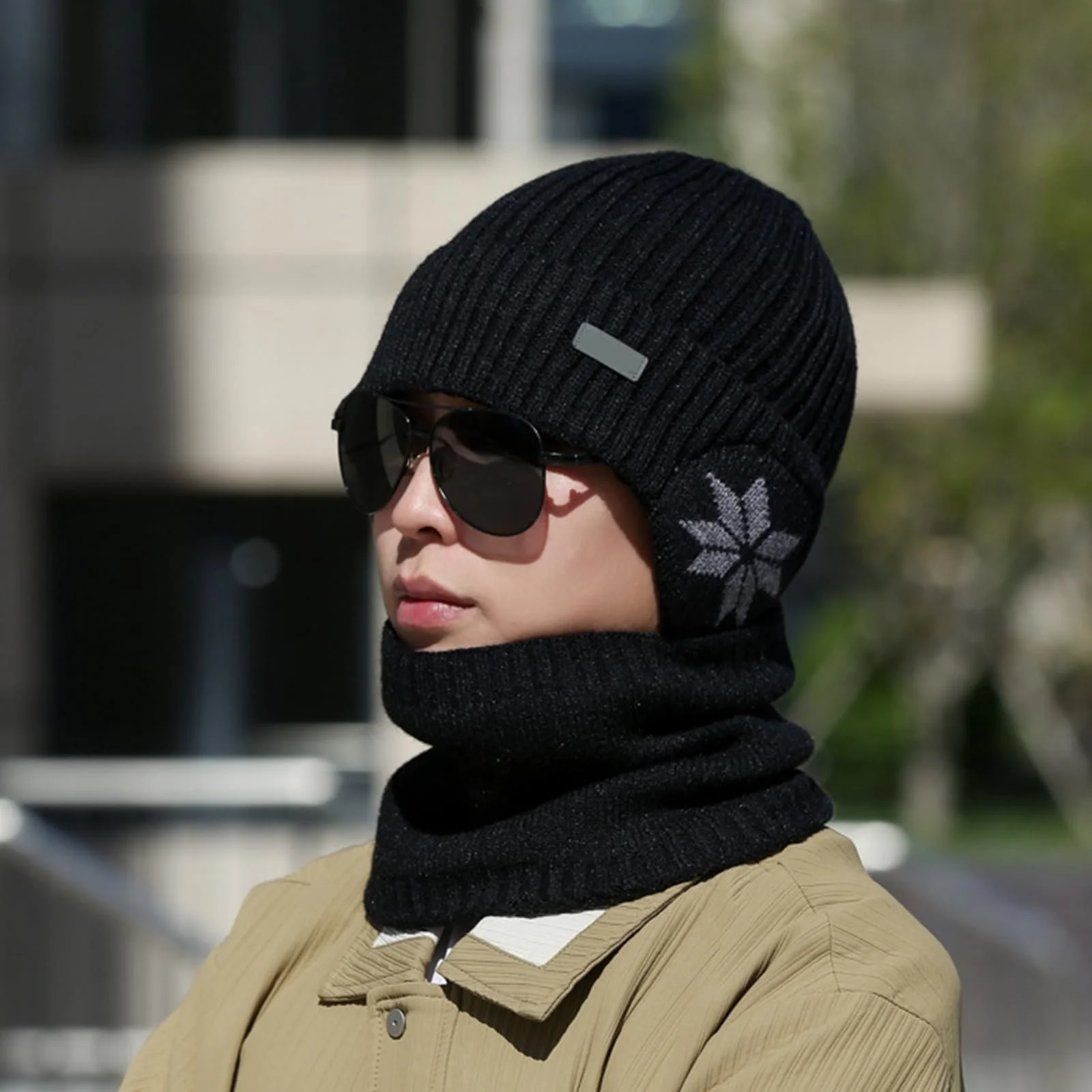 Вязаная шапка RETUOLWAG Уличная мода для мужчин и женщин, фото №7