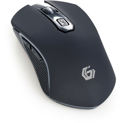 Мышка Gembird MUSGW-6BL-01 Wireless Black (MUSGW-6BL-01), фото №2
