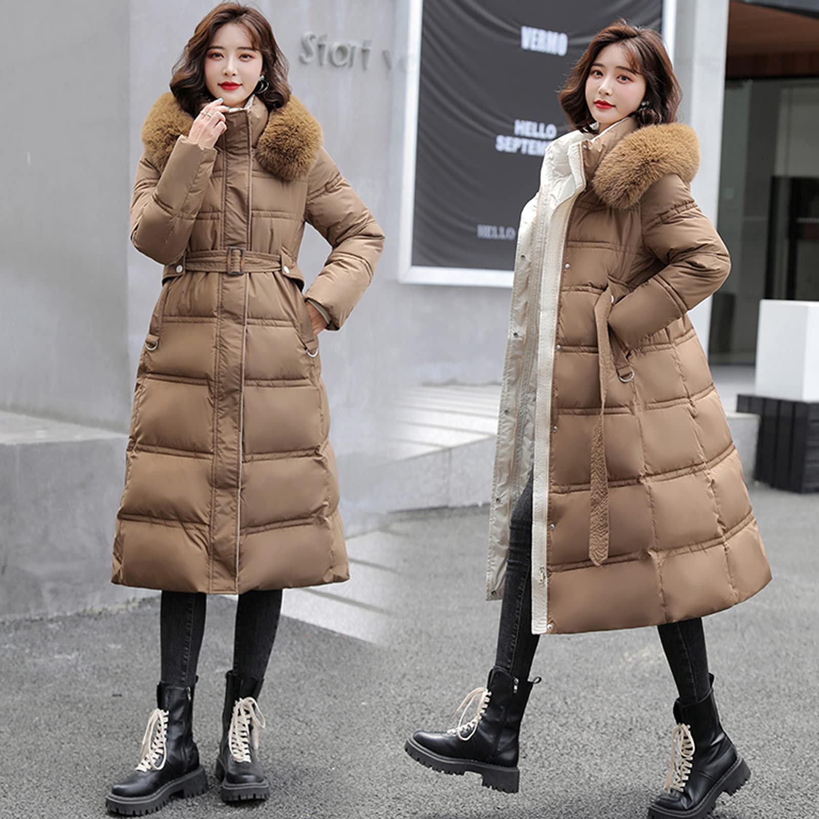 Жіноча парка SRZYMJ Зимова, фото №5