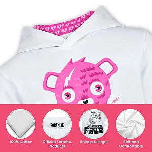 Худі FORTNITE Cuddly Bear Білий Довгий Рукав Дитячий Унісекс ціна на synthetic.ua - Фото 1 Худі FORTNITE Cuddly Bear Білий Довгий Рукав Дитячий Унісекс synthetic.ua - Фото 1