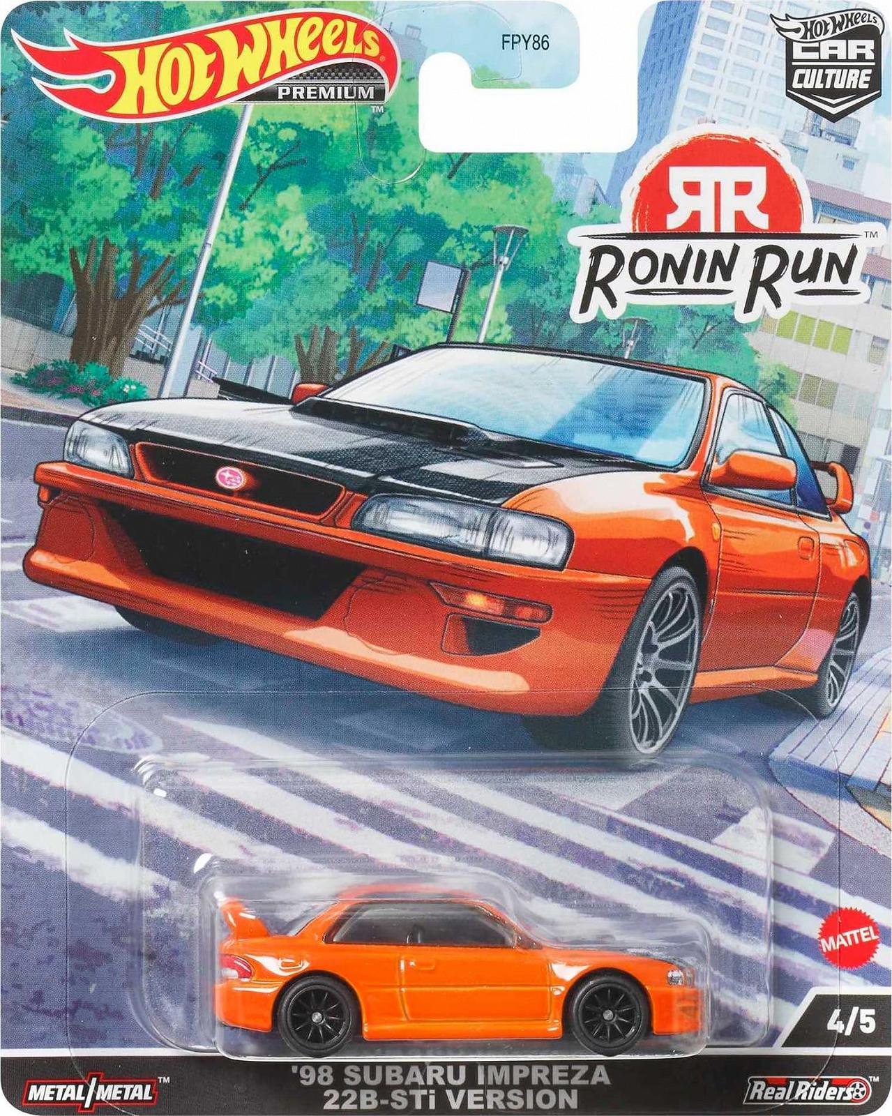 Машинка Hot Wheels WRX Sti 22B Car Culture Circuit Legends 1:64, фото №5