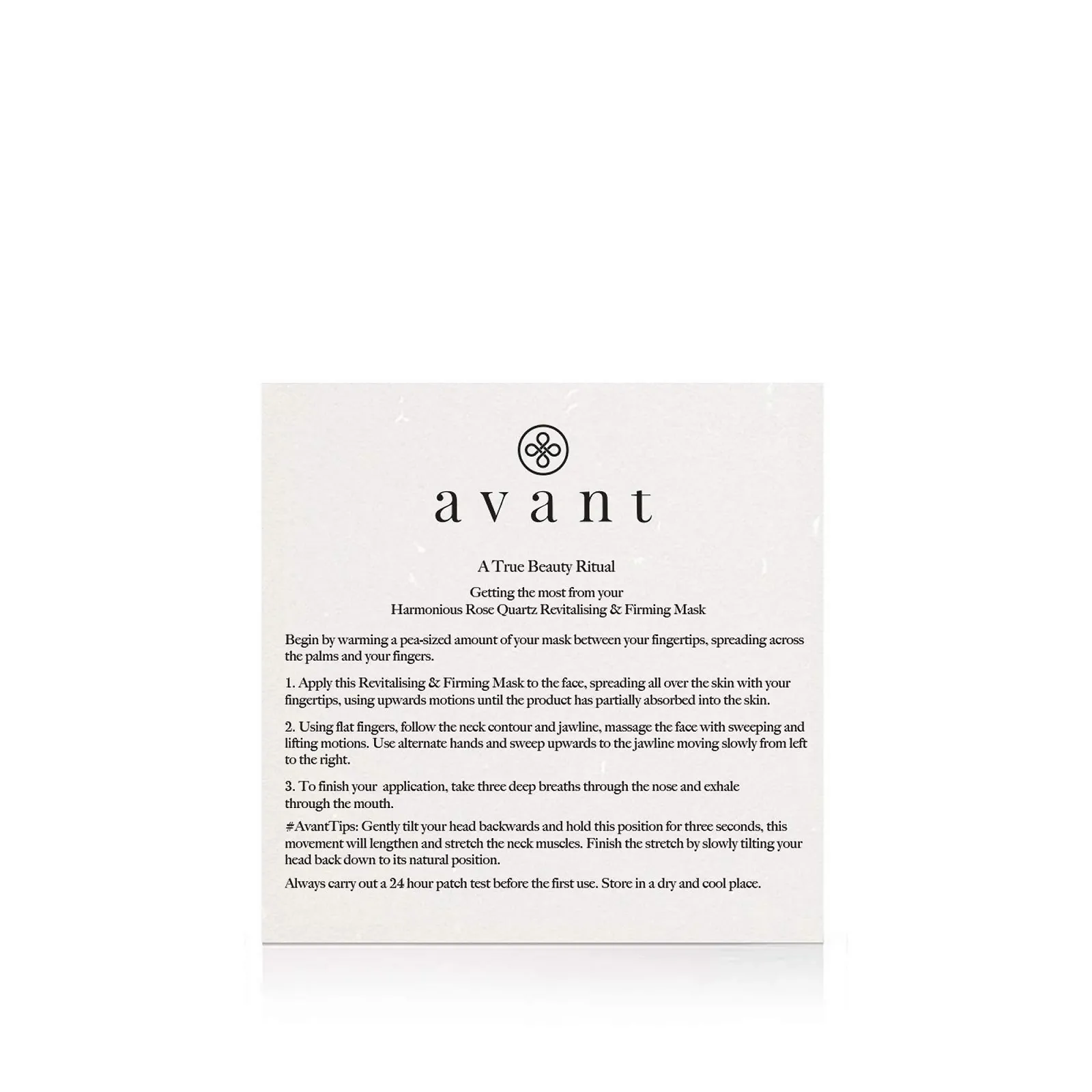 Маска для обличчя Avant Harmonious Rose Quartz Revitalisation and Firming 50 мл, фото №8