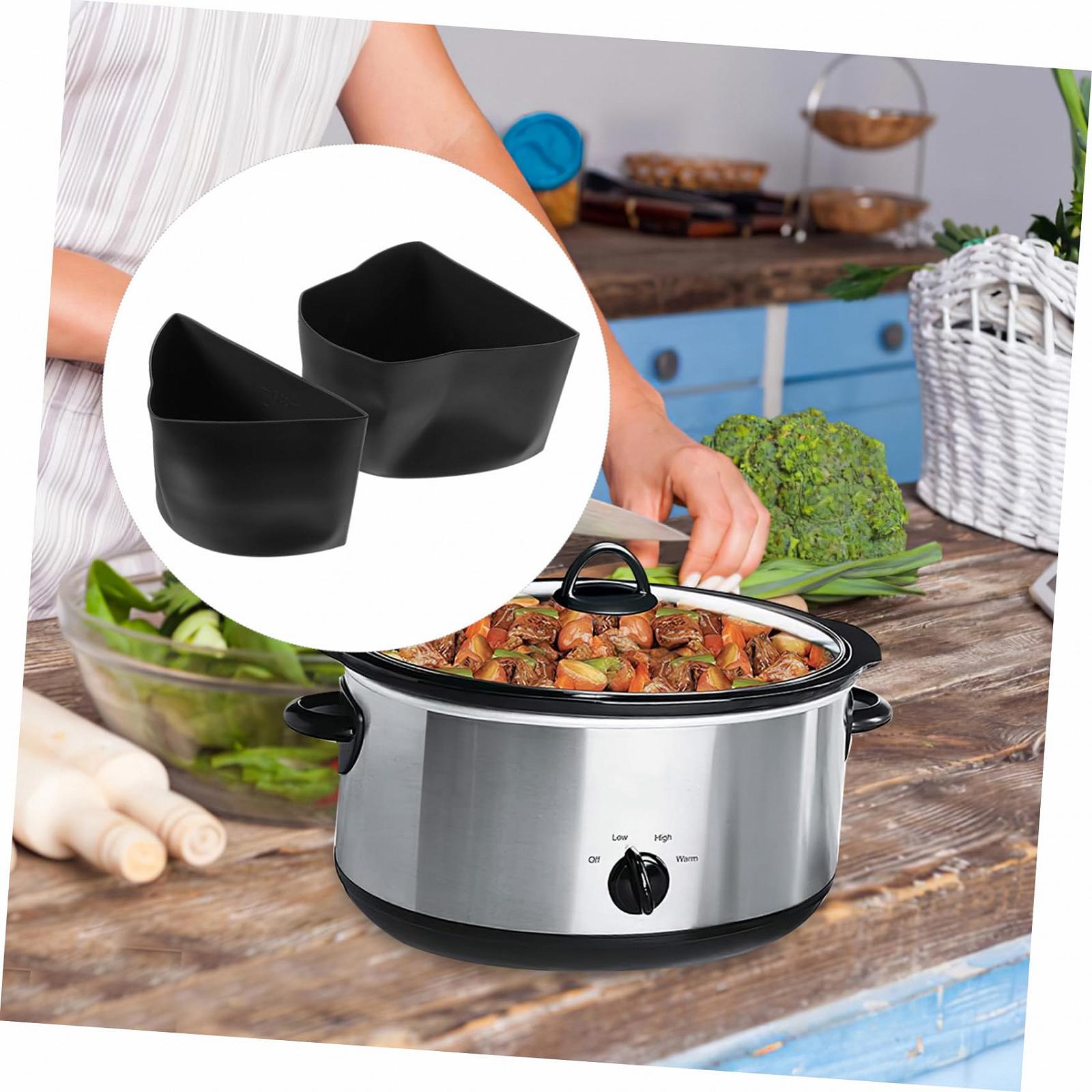 Комплект Ciieeo 1 набір силіконова вкладишка для повільноварки сумка розділювальні вставки чаша мішки силікагель нековзка силіконова чаша, фото №7 Комплект Ciieeo 1 набір силіконова вкладишка для повільноварки сумка розділювальні вставки чаша мішки силікагель нековзка силіконова чаша, фото №7