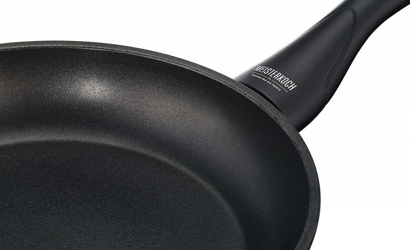 Сковорідка MEISTERKOCH Premium 24 см Індукційна Антипригарна з Soft-Touch Ручкою 1.5 л, фото №3