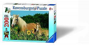 Дитячий пазл Ravensburger 12628 Horse Happiness 200 XXL элементов - Фото 1