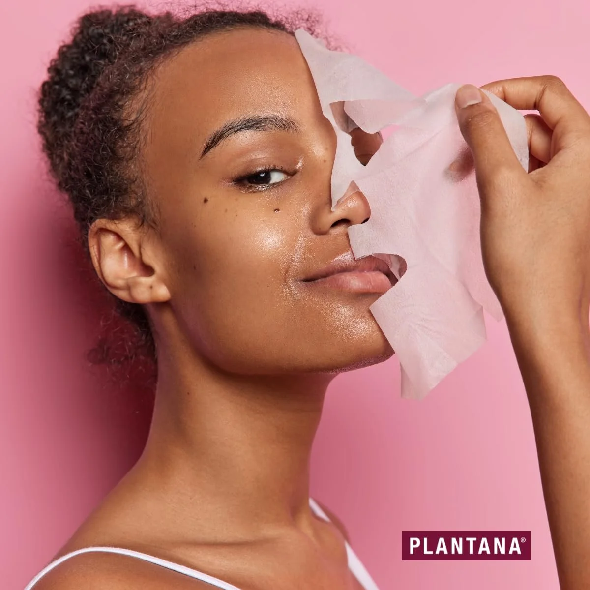 Тканинна маска Plantana Cactus Pear, набір 5 шт. Догляд для відновлення, з алое вера та алантоїном, фото №3