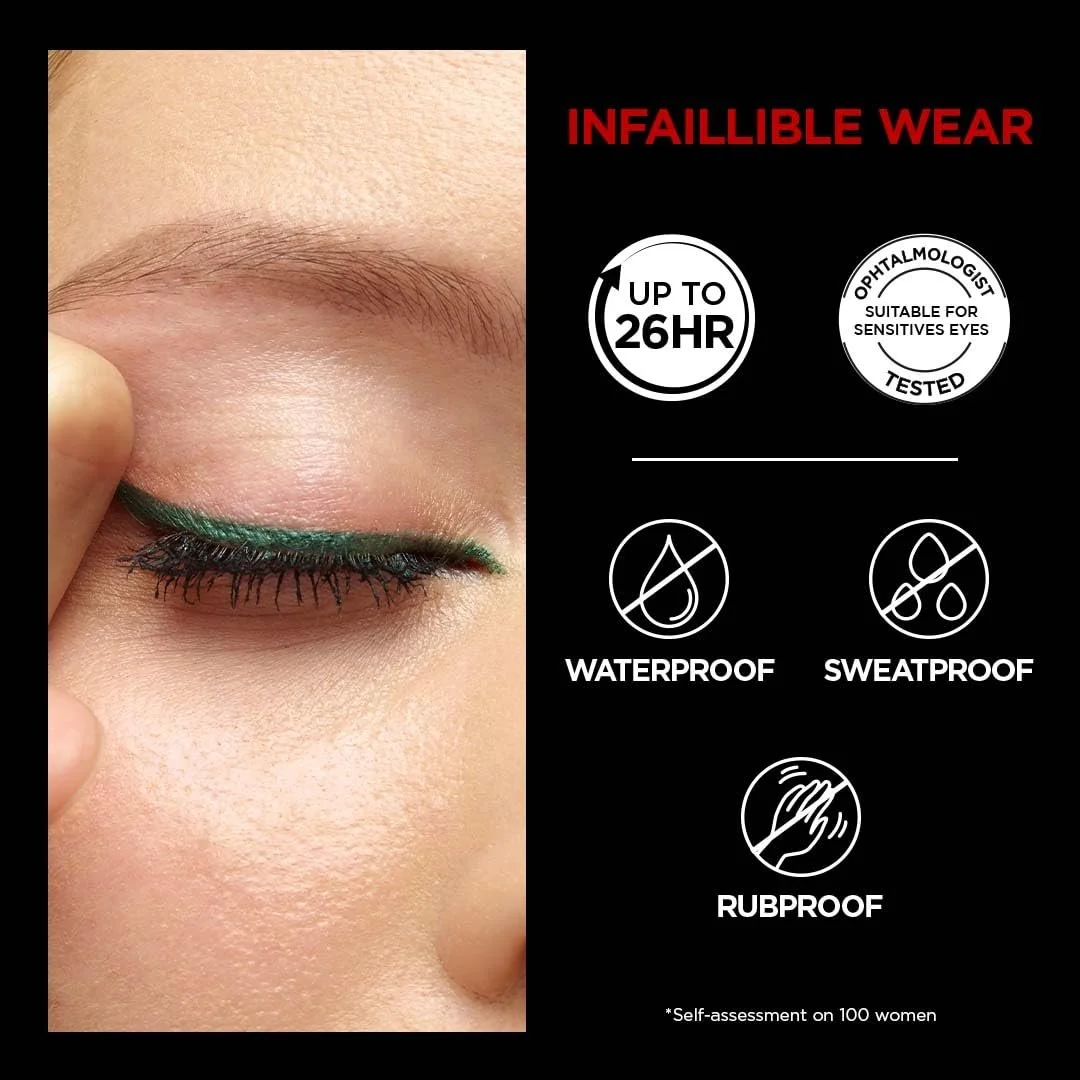 Автоматический L'Oréal Paris Infaillible 36H Grip Liner 06 Электрический синий, фото №3