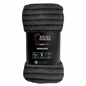 Покривало на ліжко Фланель і Велюр Himalayan Charcoal 180 x 220 см - Фото 1