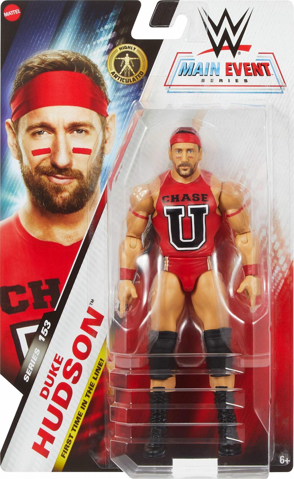 Фигурка Mattel WWE Duke Hudson Main Event Series #153, 15.24 см, с 10 точками артикуляции, фото №2