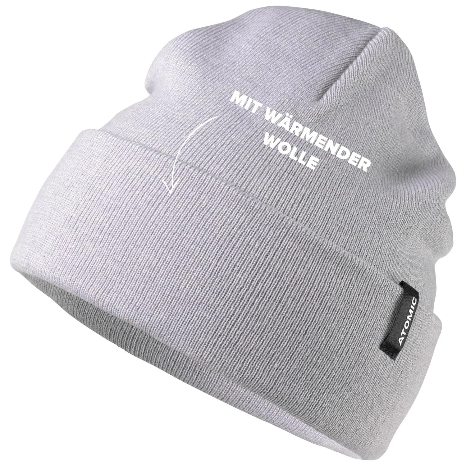 Шапка ATOMIC Alps Kids с закатанным краем, унисекс, фото №1 Шапка ATOMIC Alps Kids с закатанным краем, унисекс, фото №1