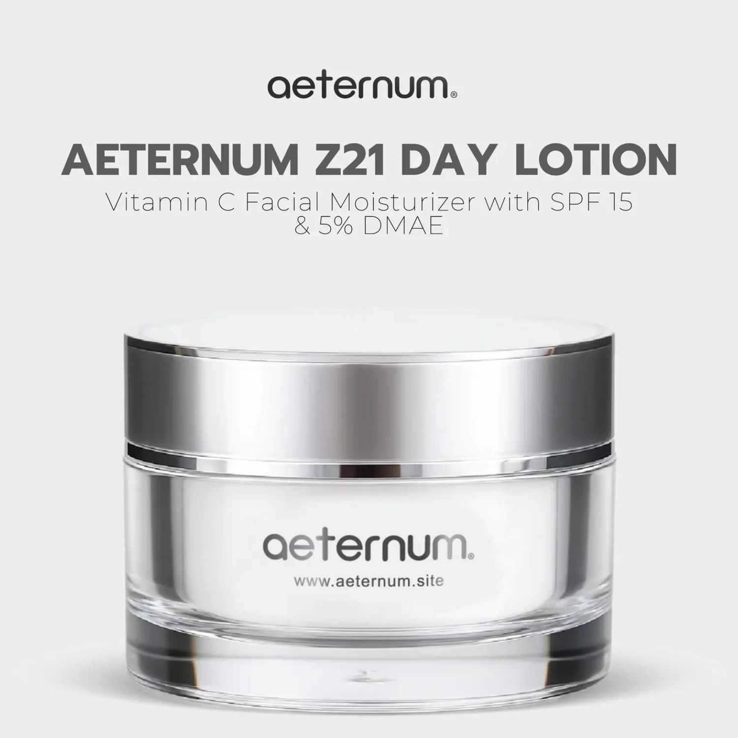 Денний лосьйон aeternum Z21 з вітаміном С та SPF 15, фото №4 Денний лосьйон aeternum Z21 з вітаміном С та SPF 15, фото №4