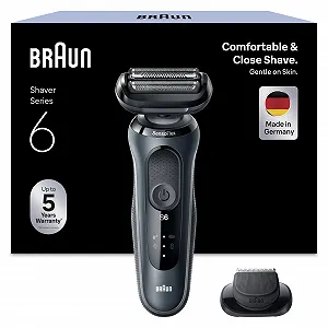 Електробритва Braun Series 6 61-N1200s Wet & Dry Grey - Фото 1