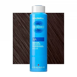 Тон Краска для волос GOLDWELL Colorance 6A Темный Пепельный Блондин 120 мл - Фото 1