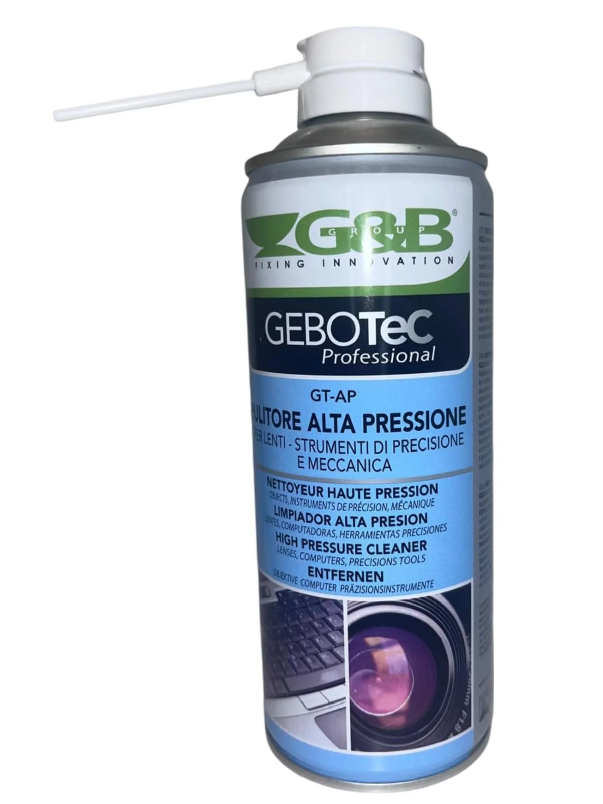 Спрей стисненого повітря 400 мл для прецизійного чищення електроніки без залишків, фото №3