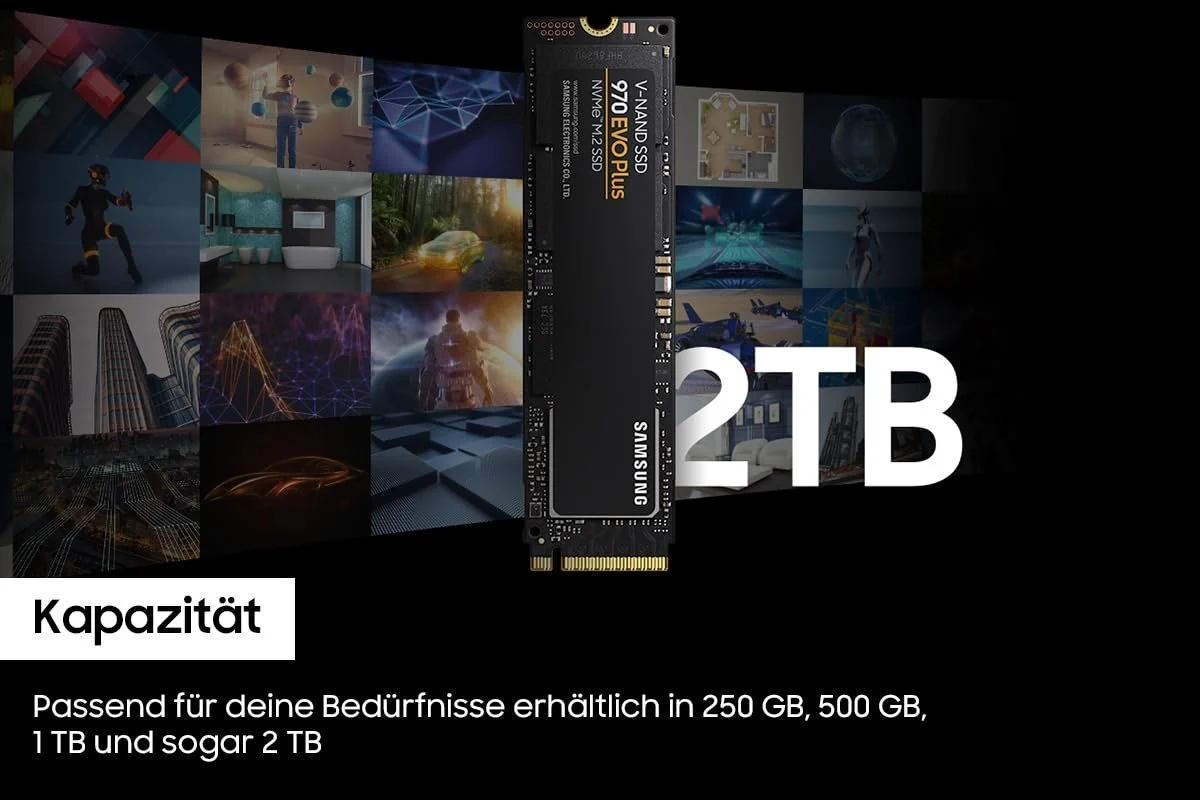 Внутрішній SSD-накопичувач Samsung 970 EVO Plus MZ-V7S500BW 500GB M.2 NVMe, фото №4