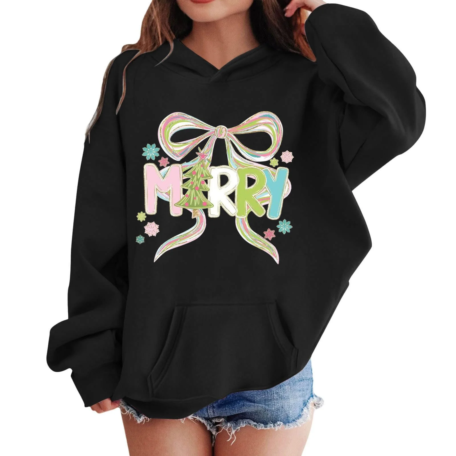 Толстовка для мальчиков с капюшоном с принтом оленя, размер 128, фото №2