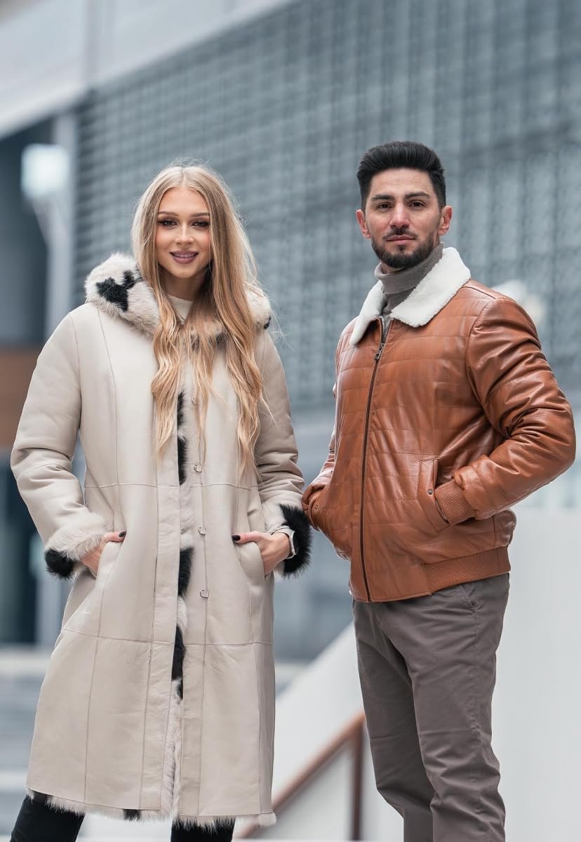 Кожаное пальто с капюшоном Hollert, фото №3 Кожаное пальто с капюшоном Hollert, фото №3