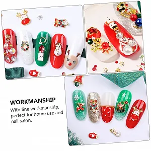 Наклейки для ногтей Beavorty Boxen Рождественские Самоклеящиеся Блестящие Самоцветы Для Творческого Маникюра Для Натуральных И Искусственных Ногтей synthetic.ua - Фото 1