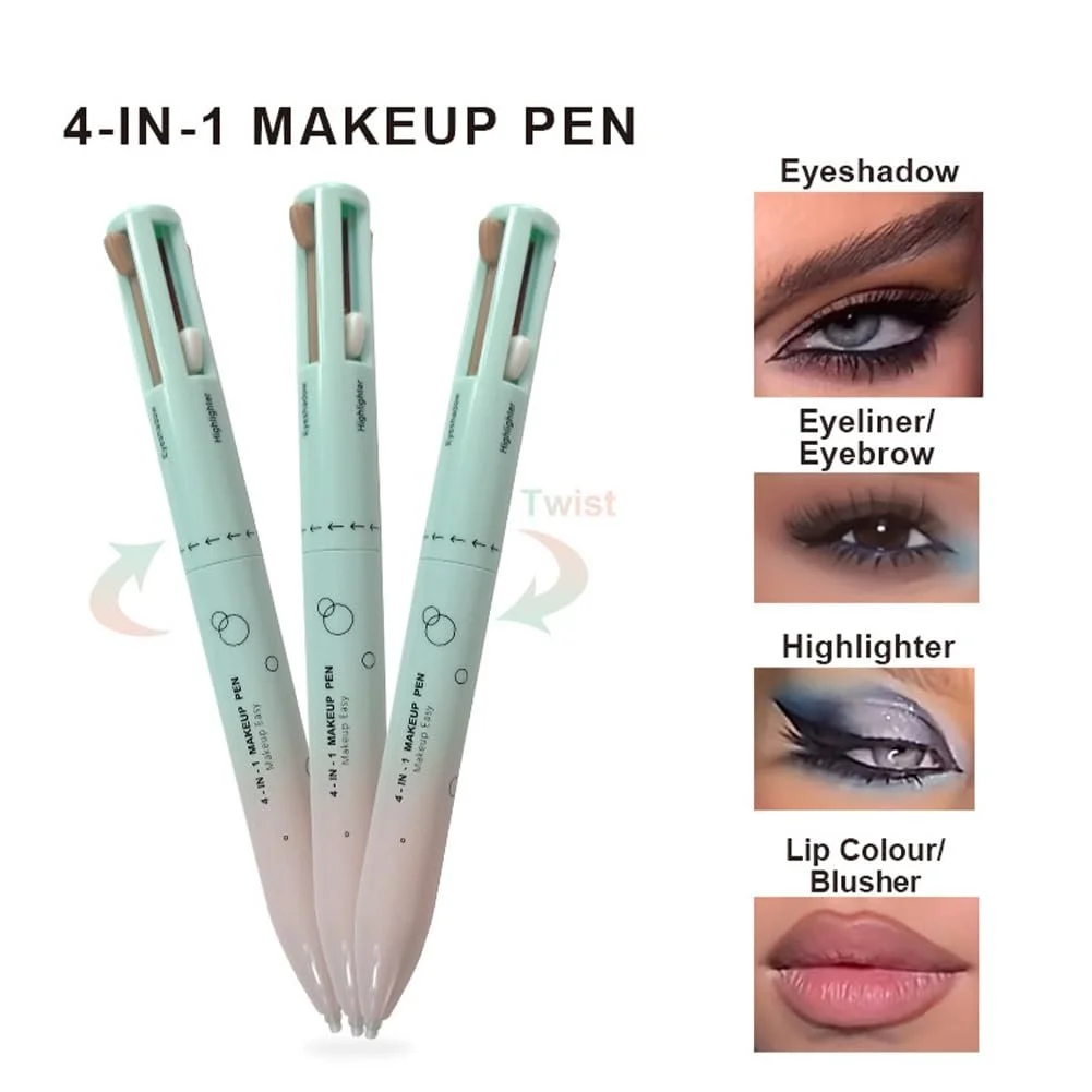 Ручка Makeup 4-в-1 Waterproof Multifunctional Cosmetic Pen, фото №5 Ручка Makeup 4-в-1 Waterproof Multifunctional Cosmetic Pen, фото №5