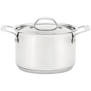 Каструля Stellar Profile 18 см 2,3 л з нержавіючої сталі для індукційних плит без покриття - Фото 1