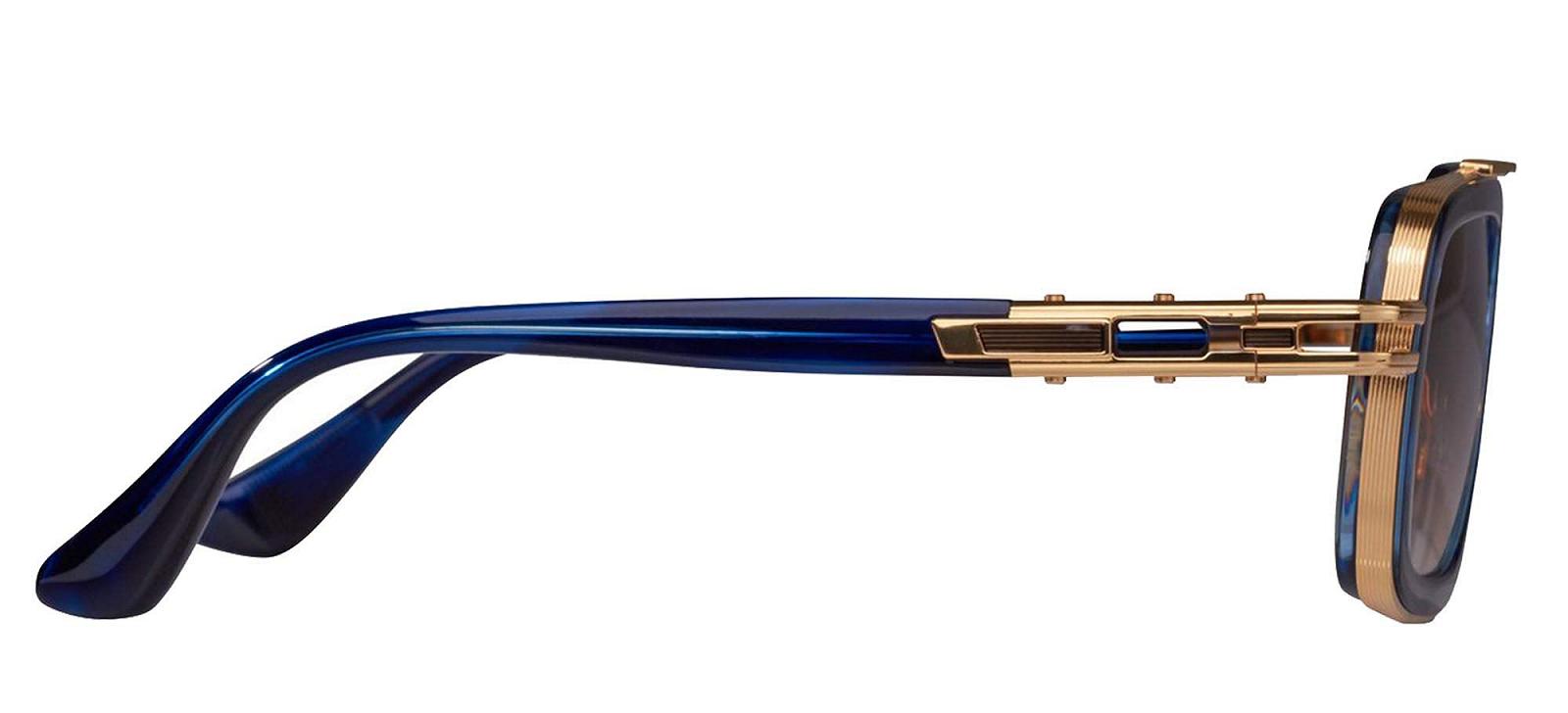 Унісекс Сонцезахисні окуляри Dita Lxn-Evo DTS-403 54 Blue Swirl-Yello Gold, фото №3