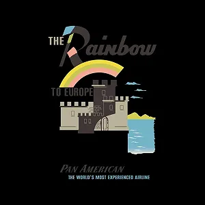 Куртка-бомбер Pan Am The Rainbow to Europe Дитяча synthetic.ua - Фото 1
