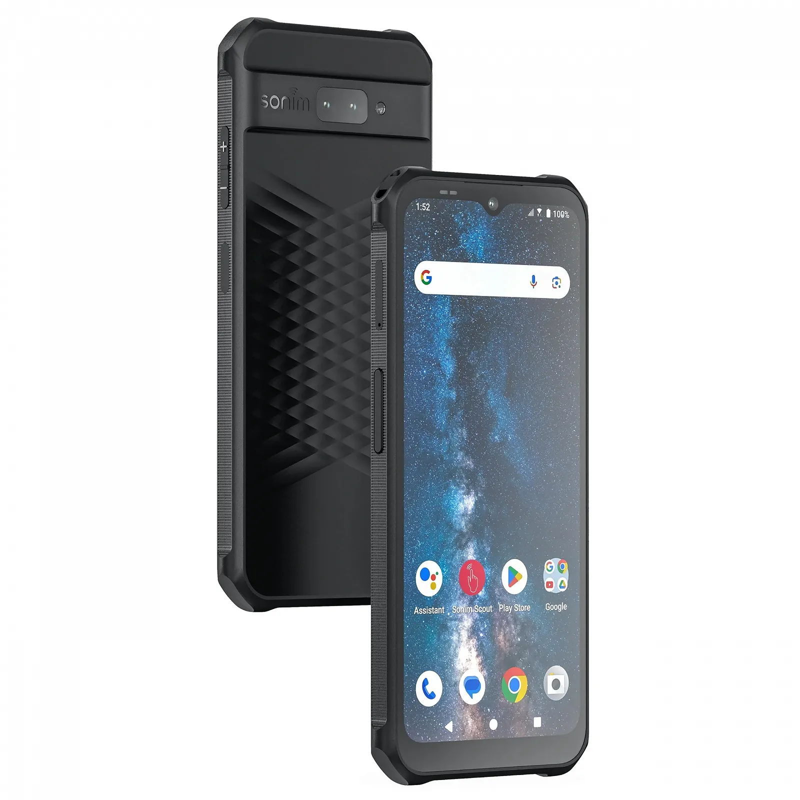 Смартфон Sonim XP400 5G 6/128GB 6.5" 50MP IP68 MIL-STD-810H Black, фото №2
