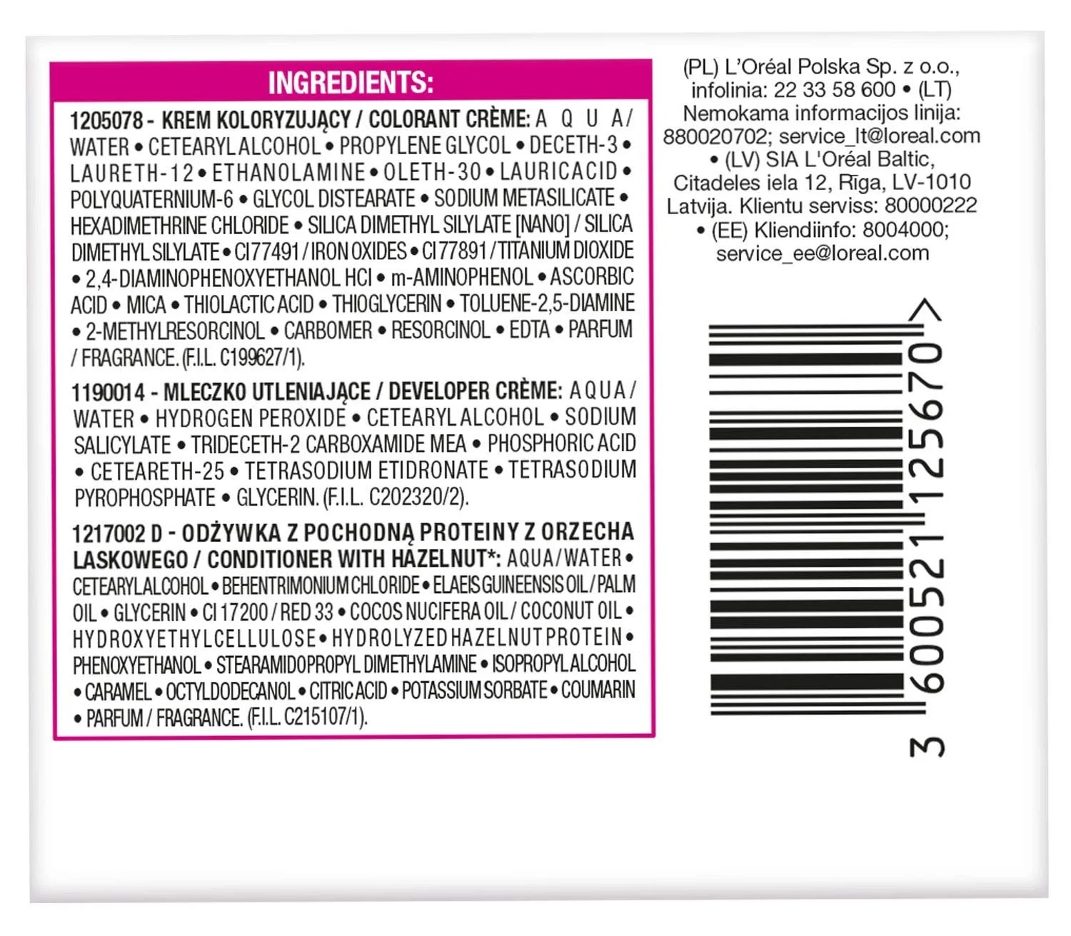 Фарба для волосся L'Oréal Paris Casting Crème Gloss 600 Темний блонд, фото №4 Фарба для волосся L'Oréal Paris Casting Crème Gloss 600 Темний блонд, фото №4