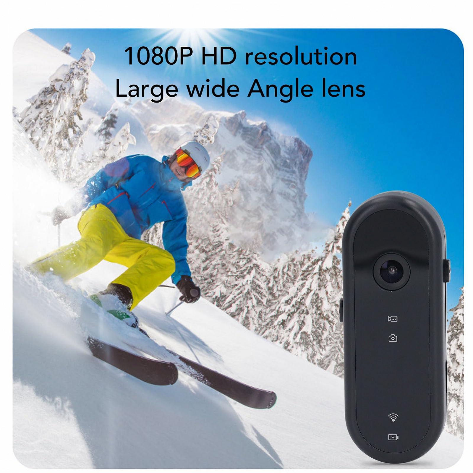 Екшн-камера Plyisty 2.4G WiFi Vlogging 1080P Hands-Free POV Action Екшн-камера Ice Stabilisation Mount Anywhere Body Екшн-камера для Мотоцикла [з Білим Силіконовим Чохлом], фото №7