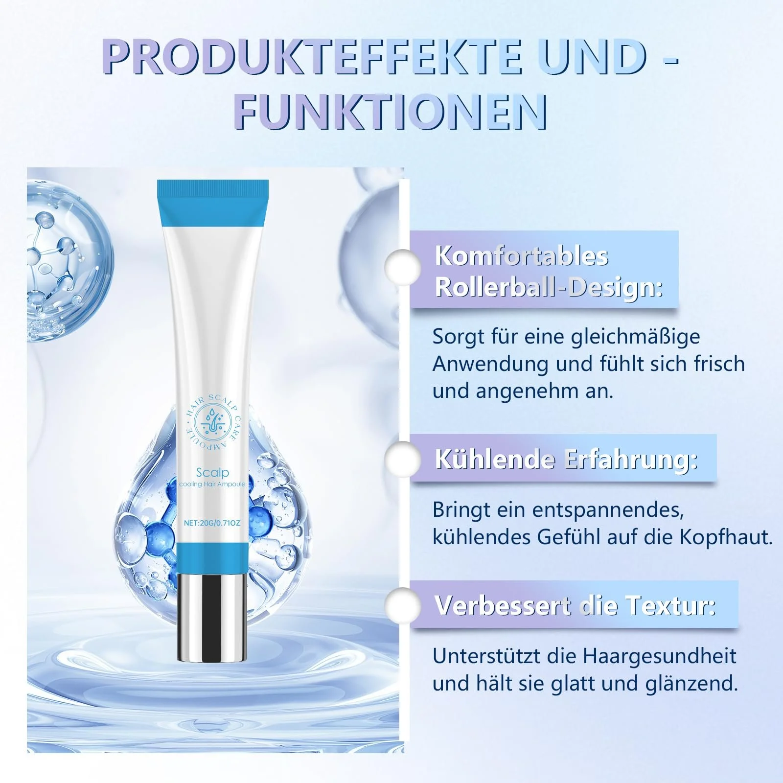 Ампула для волосся Scalphy Охолоджуюча 20 г, фото №4