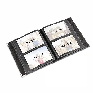 Альбом для вставки Hama New York City для 200 фотографий 10 x 15 Черный synthetic.ua - Фото 1