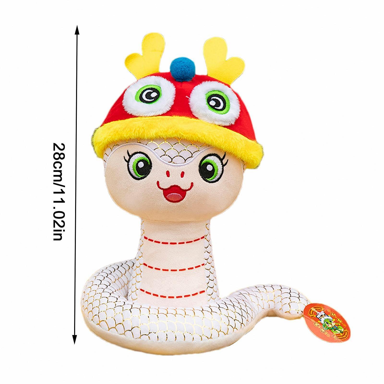 Кукла Плюшевая Змея 11-дюймовая Китайский стиль, фото №5 Кукла Плюшевая Змея 11-дюймовая Китайский стиль, фото №5