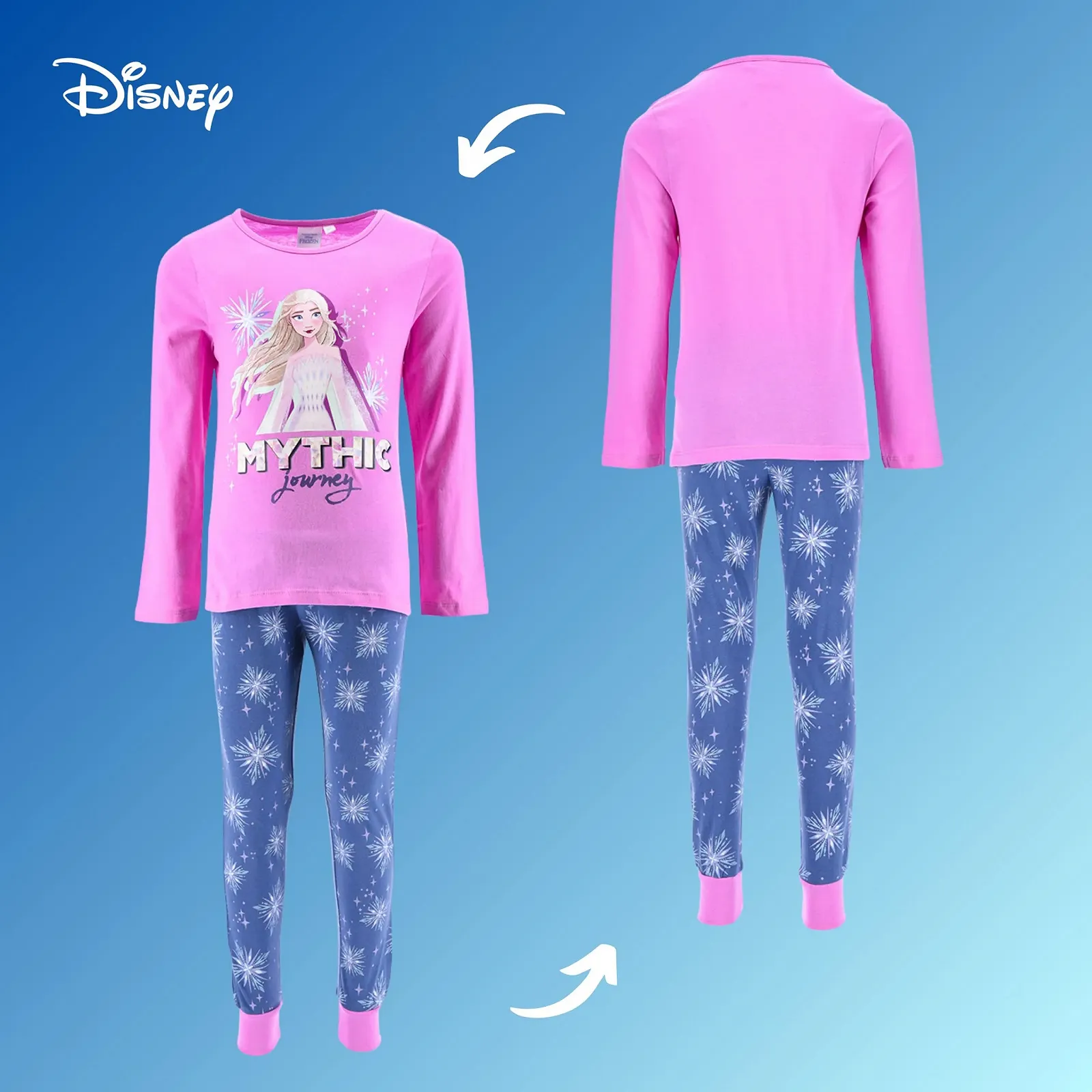 Піжама Disney Elsa Футболка та довгі штани Фіолетовий колір, фото №9