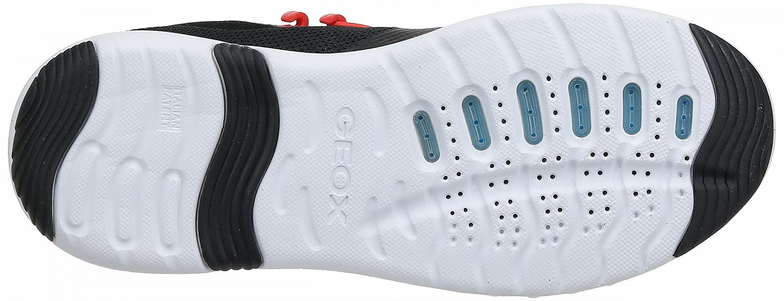 Кросівки Geox Levita зі змішаної шкіри, чорні, фото №10