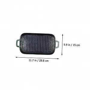 Форма для запікання керамічна термостійка з подвійними ручками Зелений synthetic.ua - Фото 1