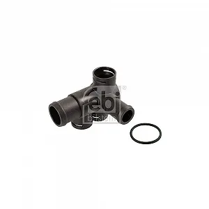 Фланец охлаждающей жидкости FEBI BILSTEIN 12405 для AUDI SEAT VW головка блока цилиндров synthetic.ua - Фото 1