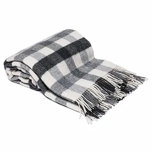 Вовняний Плед Drobė HOME з 100% чистої новозеландської вовни, 140 x 200 см - Фото 1