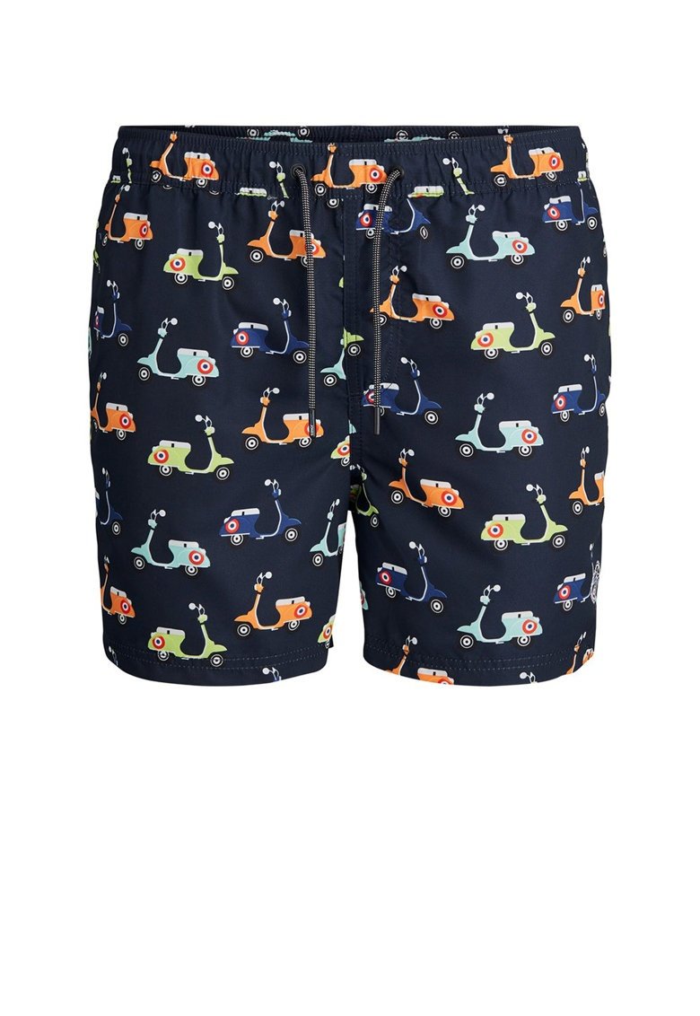 Шорти для плавання JJIBALI JJSWIMSHORTS AKM ITALIA 12186944 Navy Blazer Jack&Jones Темно-синій L, фото №1