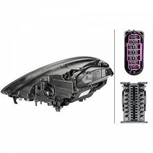 Фара HELLA 1EX 012 222-421 для PORSCHE, права synthetic.ua - Фото 1