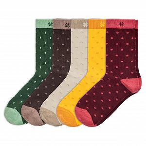 Носки NORDIC Everyday Dress Носки из мериносовой шерсти для мужчин и женщин, 5 штук в упаковке, унисекс, Шикарные носки с посадкой - Фото 1