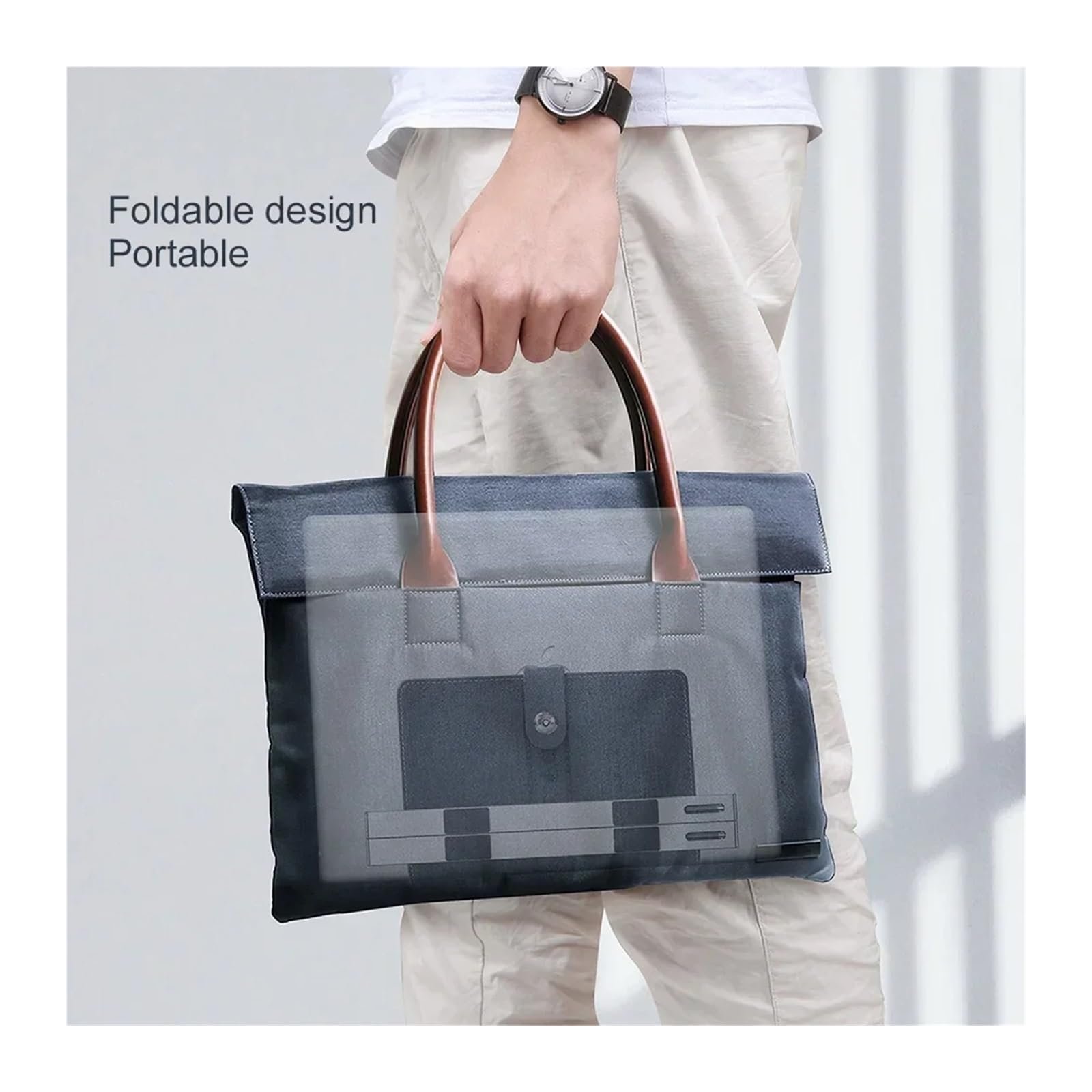 Подставка для ноутбука Мини Портативная складная подставка-охладитель для компьютера, фото №3